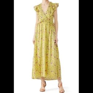 Banjanan floral honey maxi dress